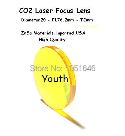 Бесплатная доставка 1 шт. США ZnSe материал Co2 лазерная фокусировка|lens laser co2|lens laserlens