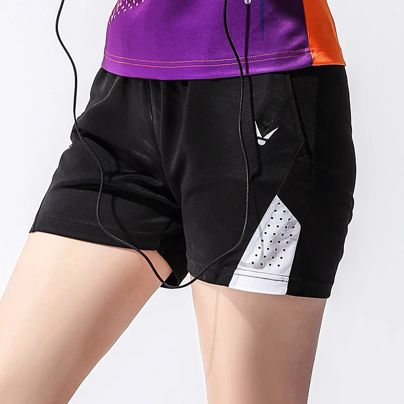 

New summer sweat-absorbent and quick-drying table tennis badminton shorts men's shorts women's tennis shorts free shipping