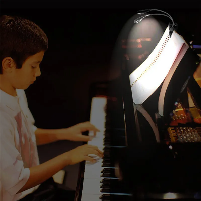 8 LED USB двухполюсная Светодиодная настольная лампа мини для ухода за глазами