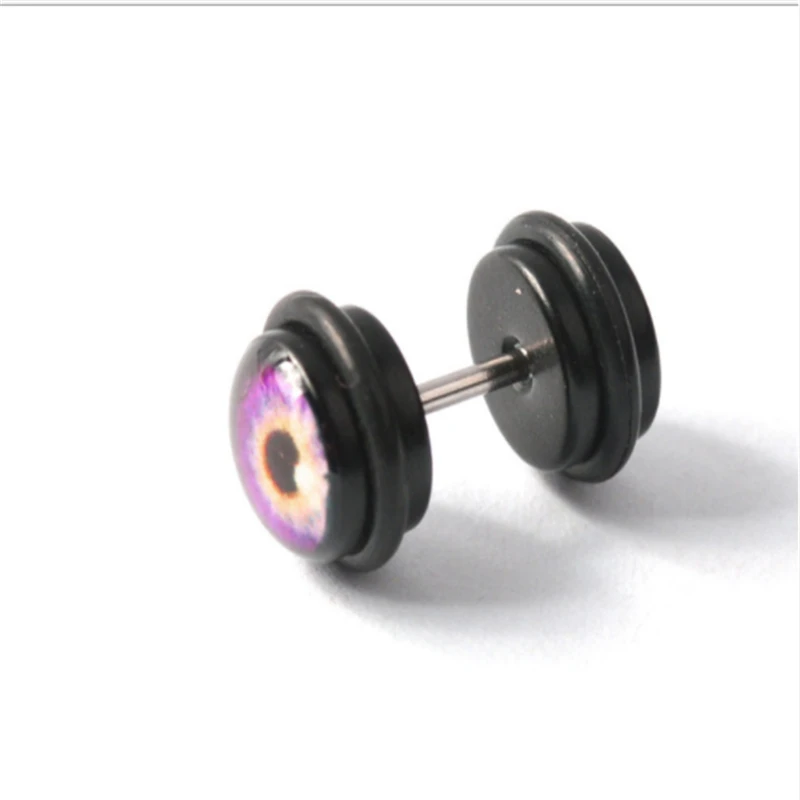 new hot stainless steel punk flowers Stud Earring high quality ear women men Piercings Fashion Jewelry boyfriend gifts | Украшения и
