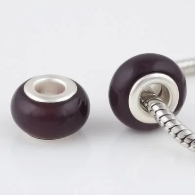 10 шт./партия бусины из серебра с коричневым опалом|beads natural|czech beadsilver beads |