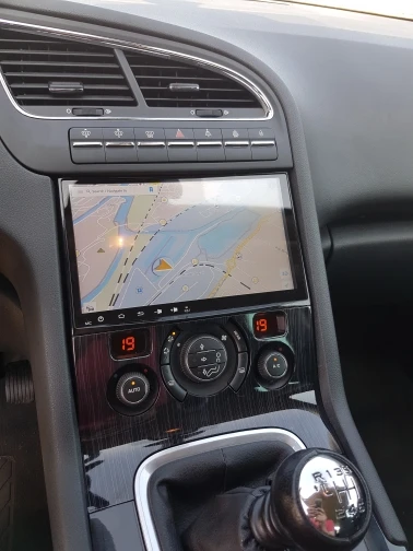 9 дюймов Большой экран just us HD 1024X600 автомобильная система Android 8,1 для peugeot 3008 5008 Авто Радио Аудио Видео gps навигация