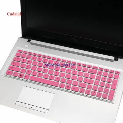 Pink Крышка клавиатуры силиконовая для lenovo G510 G50-80 Y50-70 g510 G50-80 Y700 i2000 Y510 G500 Y50C Y50P V480s Y580 - Цвет: Pink