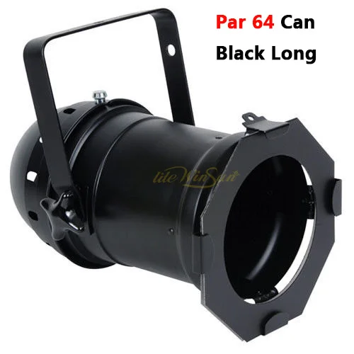 Black Body Litewinsune 6 шт черный 1000W 500W 230V PAR64 алюминиевый светильник для свадебной поверхности - Цвет: Black Body