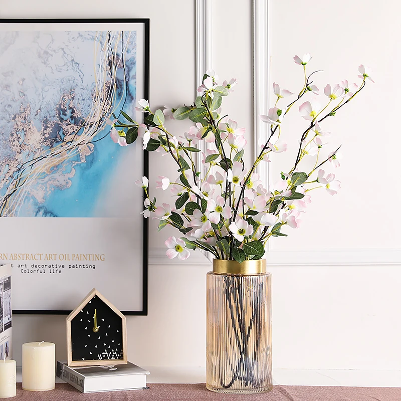 Erxiaobao белый розовый китайский цветок волчьей ягоды с листьями искусственные