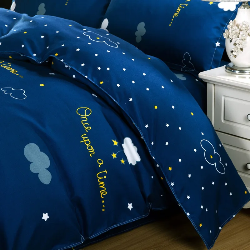 Дети Для мальчиков и девочек домашний текстиль 4 шт./лот хлопок Постельное бельё