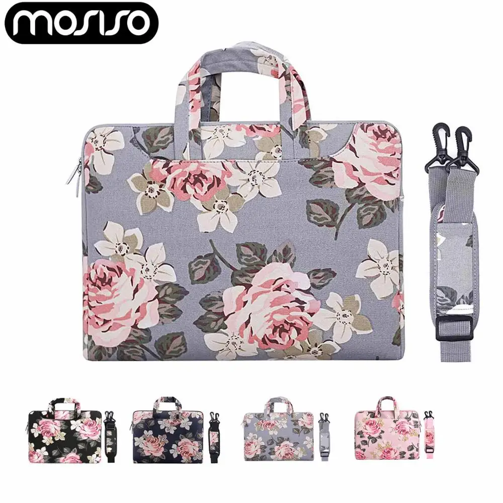 Холщовая сумка мессенджер MOSISO для ноутбука Macbook Air Pro 11 13 3 15 6 дюймов|sleeve for macbook|sleeve