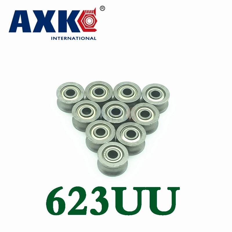 

Бесплатная доставка Axk 623u 3*10*3 мм U0310zz компьютерное плетение, рыбалка, текстильная техника u-паз шкив колеса подшипник 5 шт