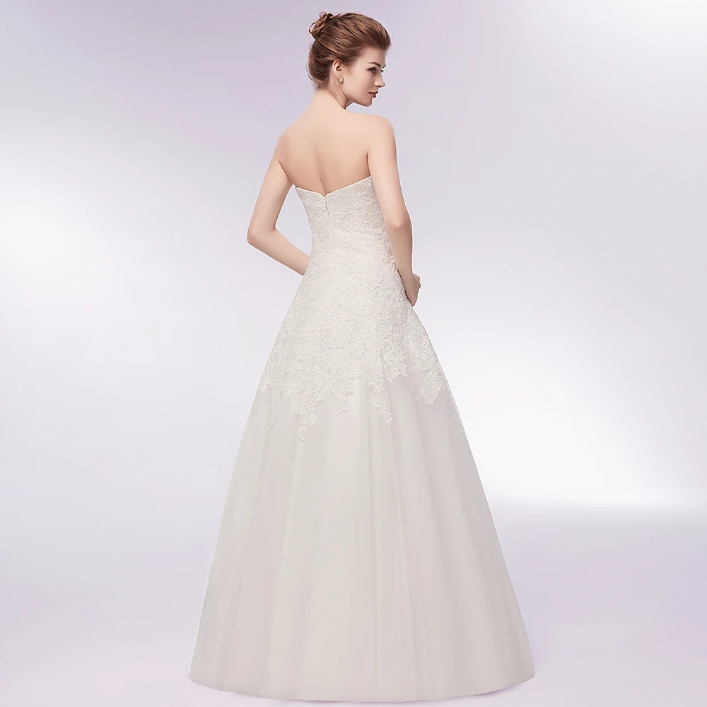 Gorgeous Sweetheart Neck Boho Wedding Dress Sexy Backless A Line Zipper Back Bride Vestido de Noiva Casamento | Свадьбы и торжества
