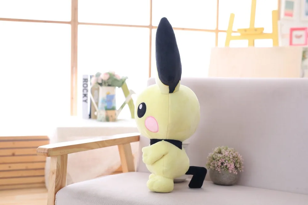 30-65 см милые Аниме Пикачу плюшевые игрушки мягкие Kawaii подушки чучело куклы для детей девочек Дети День рождения Рождественский подарок