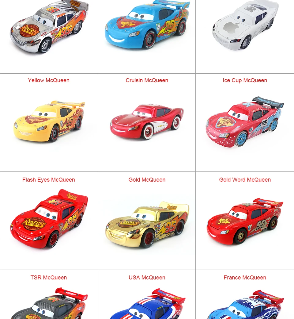 Disney Pixar Cars Gold Dinoco синий черный полицейский Молния Маккуин 1:55 металлические литые игрушки модель автомобиля для мальчиков Детский подарок