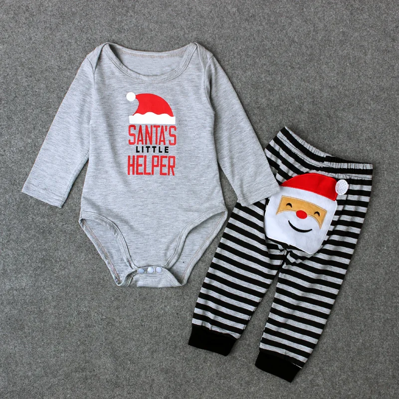 

Boys and girls, Christmas, Christmas, Harbin, Christmas, deer, long sleeves, trousers, two sets of clothes.