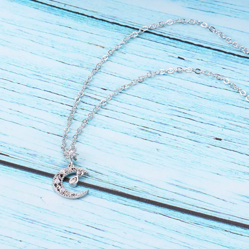 

necklace han edition contracted senior female feeling tears drop pendant chain of clavicle niche design accessories