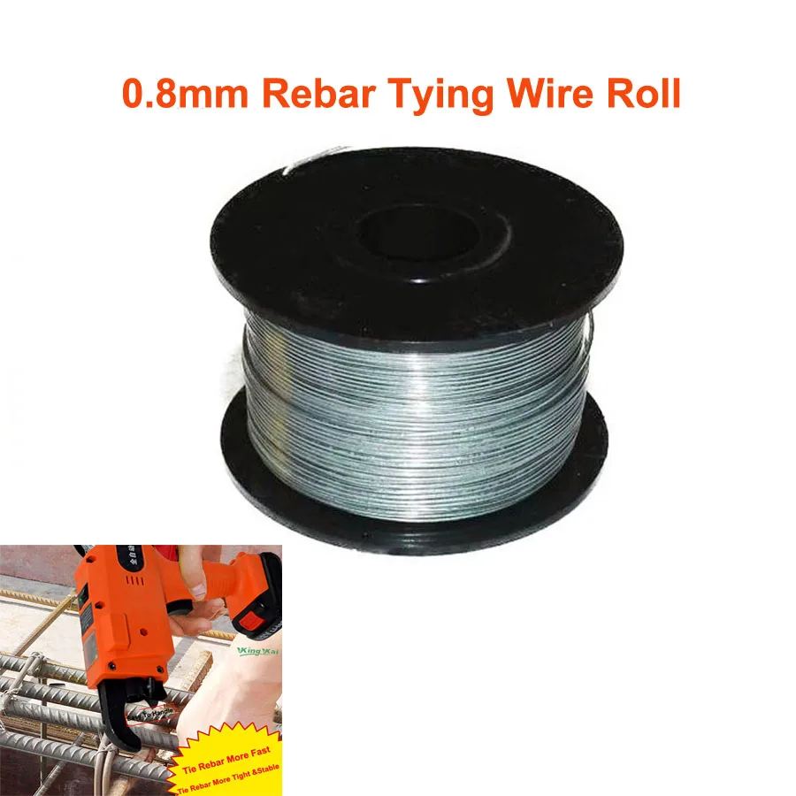 

0.8mm 110m Length Original Steel Rebar Tying Machine Wire Roll