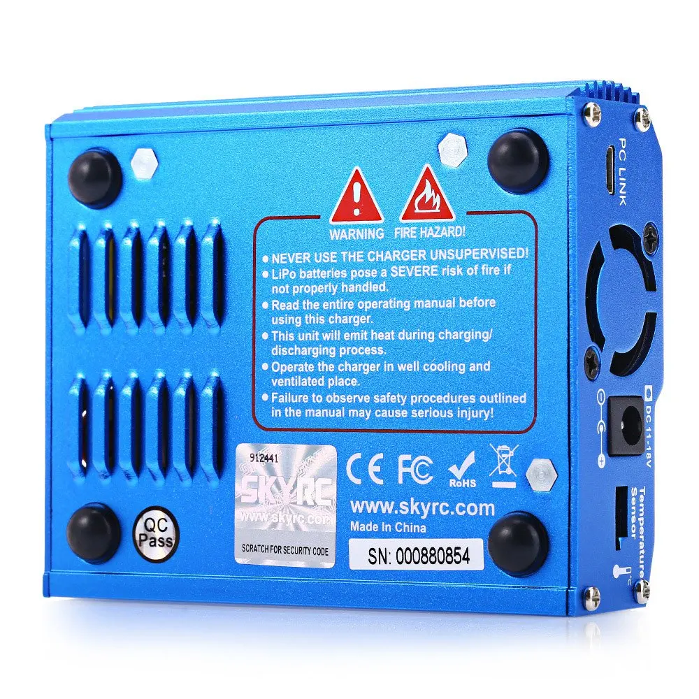 Оригинальный SKYRC iMAX B6 мини 60 Вт баланс Dis зарядное устройство литиевая Lipo батарея
