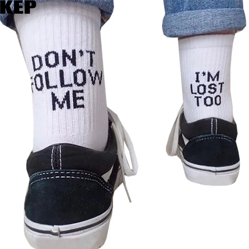 Модные женские носки Humored в стиле хип хоп оригинальные на каблуках Уличный
