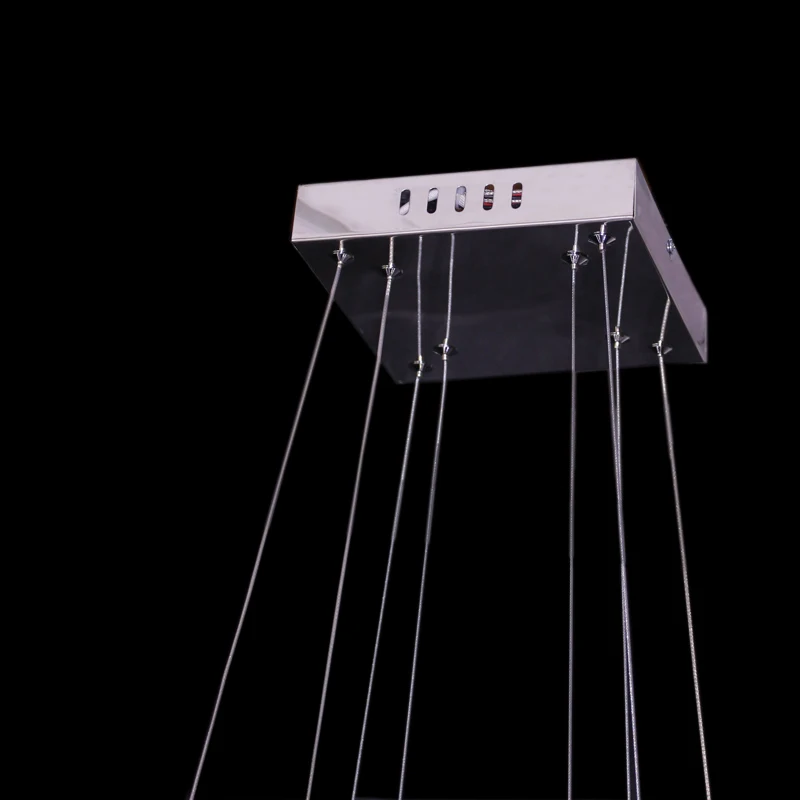 Ecolight современный светодиодный подвесной светильник квадратное кольцо 50 + 30 см из