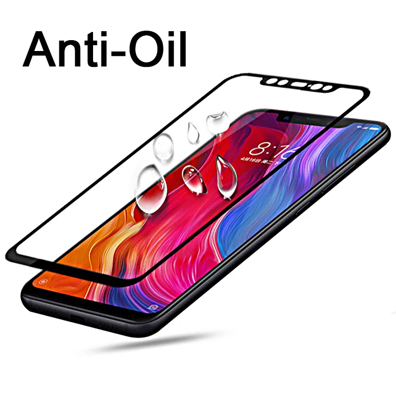 Закаленное стекло для Xiaomi mi 8 Защита экрана Pocophone F1 Mi A1 A2 SE 5X 6X Redmi 6 6A 5 Plus Note 5A Pro