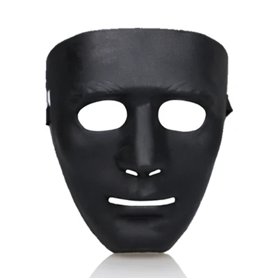 PVC thicken male Вечерние Маски/маски на Хэллоуин/белая Экологически чистая целлюлоза/Маска из ПВХ - Цвет: PVC thicken male