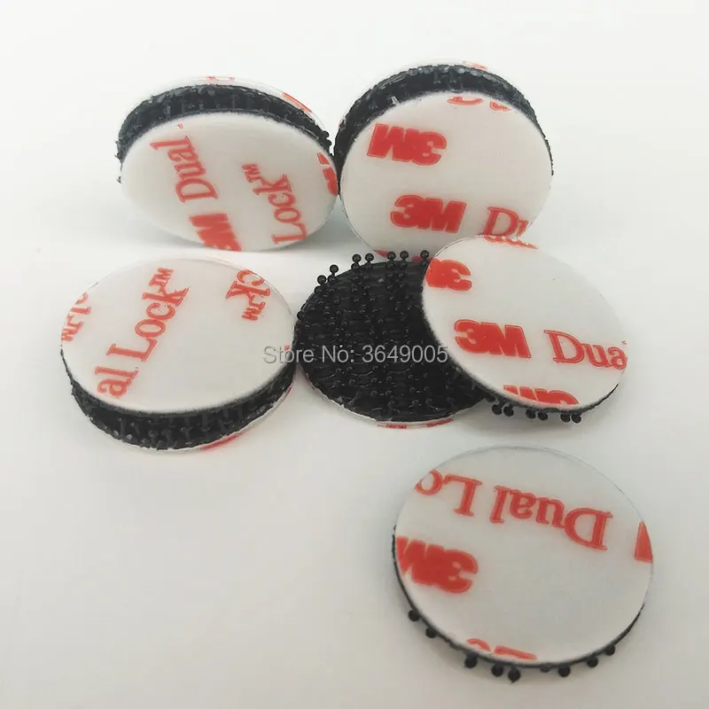 

1000 шт/лот 20 мм круг 3 м SJ3550 двойной замок застежка самоклеющаяся лента Тип 250