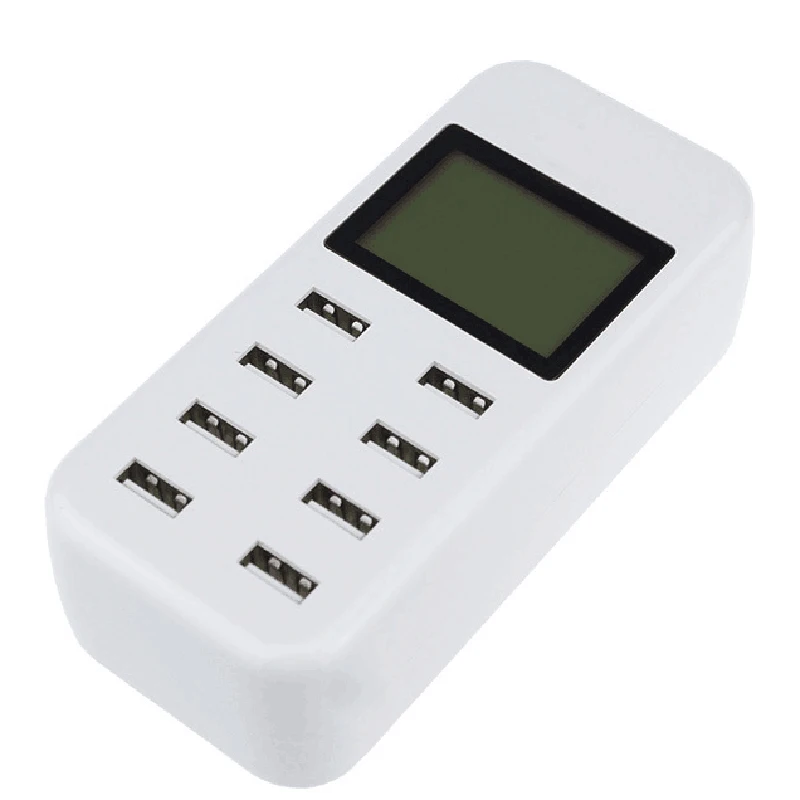 USB мульти зарядное устройство s, 8 портов USB зарядное устройство адаптер, мульти порт USB зарядное устройство порт с QI Проводная прокладка и умная IC технология
