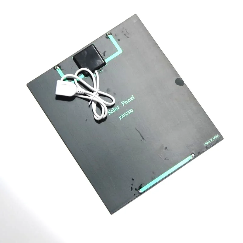 BUHESHUI 6 Вт в Солнечная Панель зарядное устройство для мобильного банка питания