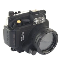 meikon 40m waterproof camera housing case bag for sony nex 5r nex 5l 16 50mm