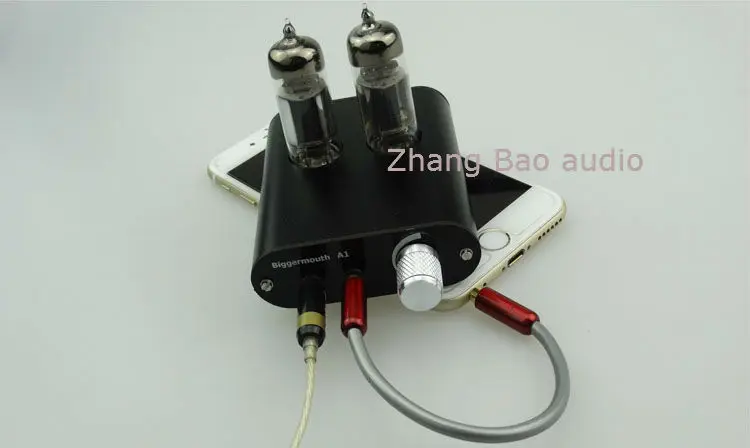 Улучшенная версия DIY Mini 6J5 Tube Decoder наушники OPA2604 OP AMP с адаптером|op amp|6j5 tubeheadphone tube |