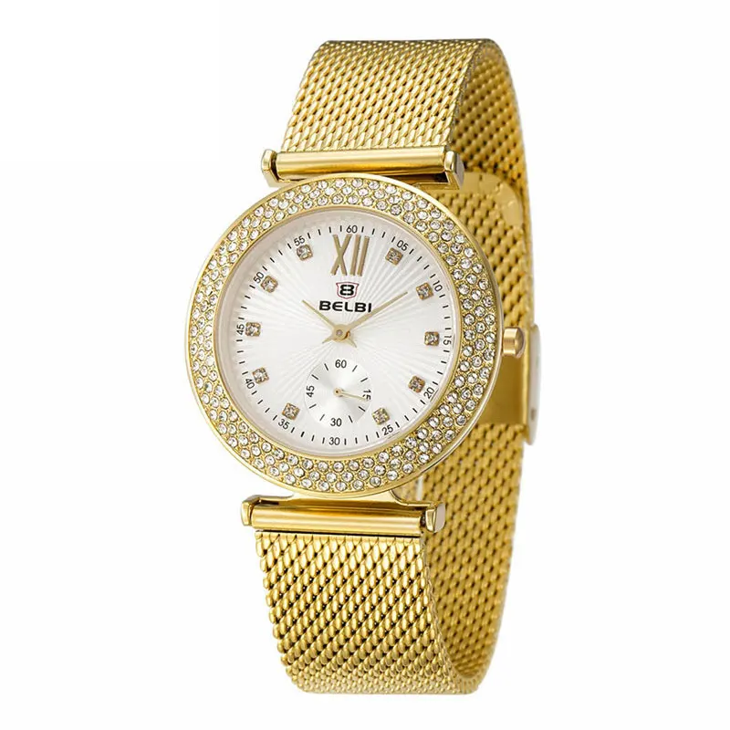 Повседневные модные женские часы со стразами минималистский Изысканные