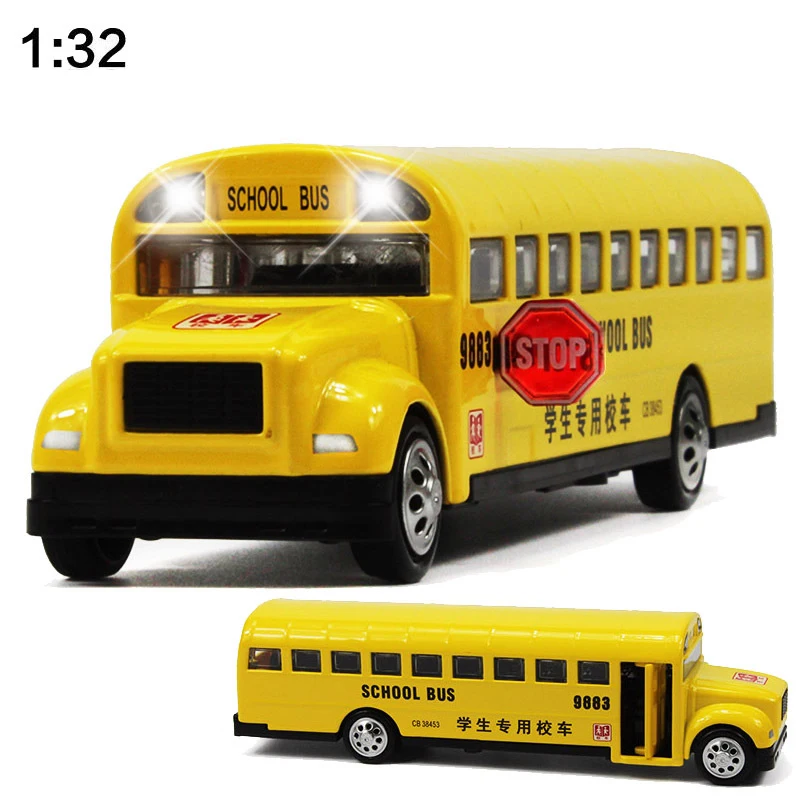 Модель школьного автобуса из сплава на крышу модель американского светильник