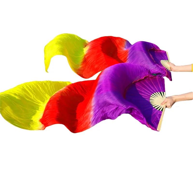 1 пара женская шелковая Фата для танца живота размер и цвет|Танец живота| |