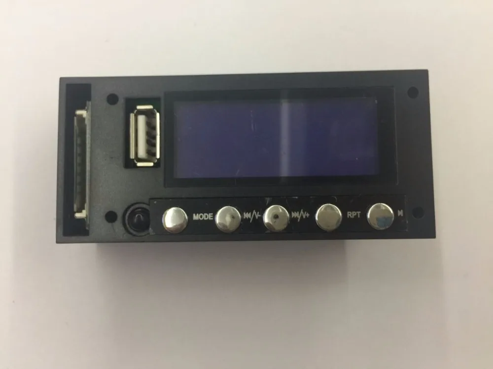 1 шт. новый синий экран стерео выход Bluetooth миксер Аудио Автомобильный MP3 декодер
