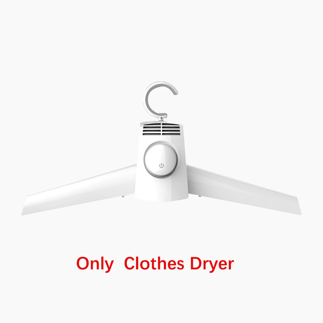 only dryer Xiaomi электрическая сушилка для сушки одежды, умная сушилка для одежды, портативная, для путешествий на открытом воздухе, мини, складная,, одежда, обувь, обогреватель - Цвет: only dryer