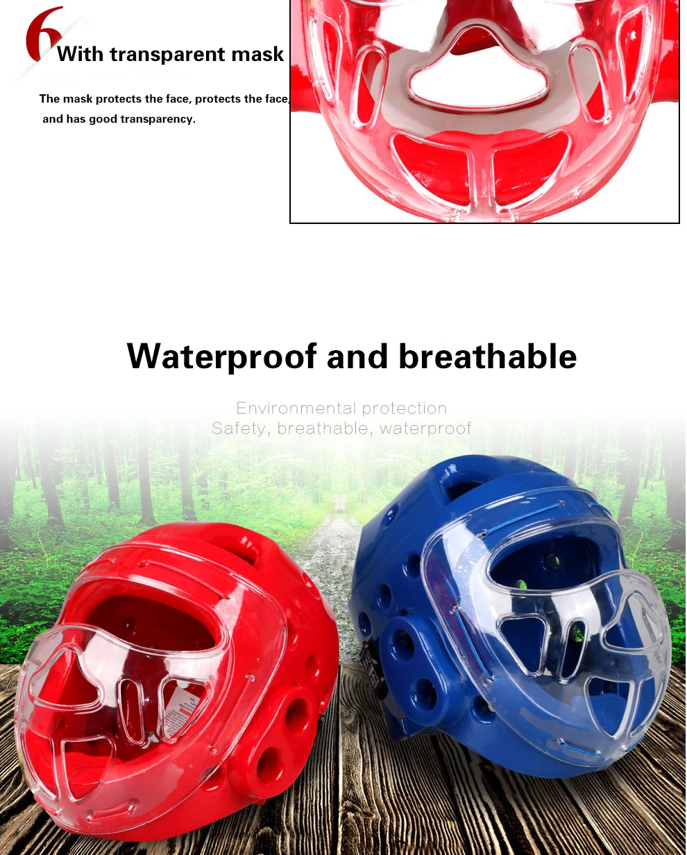 Для взрослых детей таэквондо головы каратэ головы бокс Sanda maskshelmets