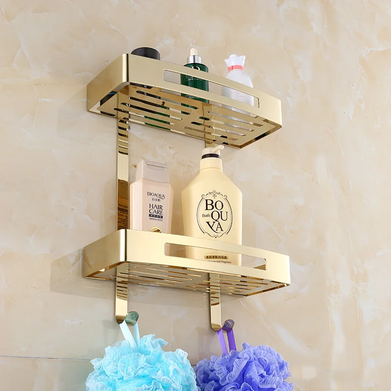 Полка для ванной из нержавеющей стали 304 угловая полка комнаты настенная шампуня
