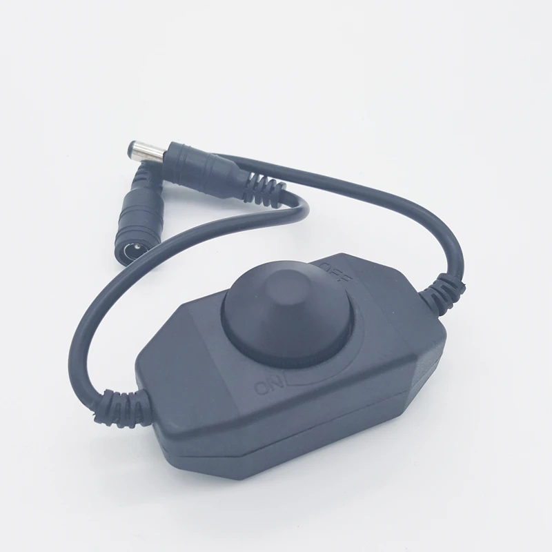 Белый Мини светодиодный регулятор яркости для диммера 2835 5050 5630 одноцветная