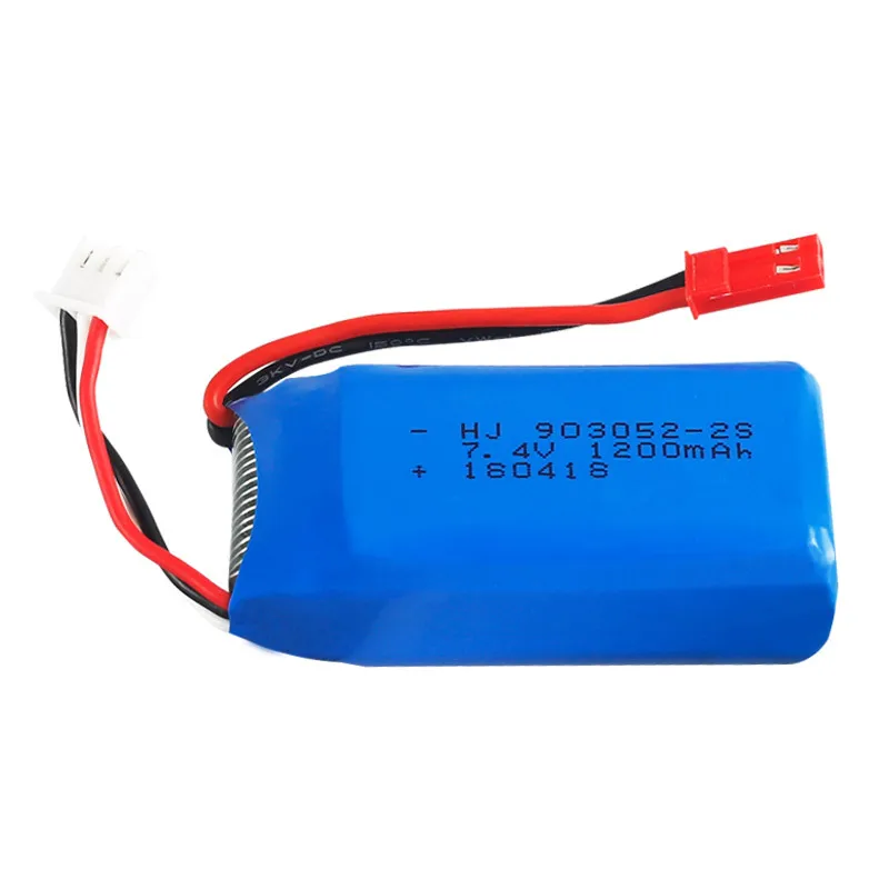 7 4 v 1200mAh 25C 903052 2S Lipo батарея WLTOYS V353 X1 Дрон W606 Квадрокоптер A949 высокоскоростные