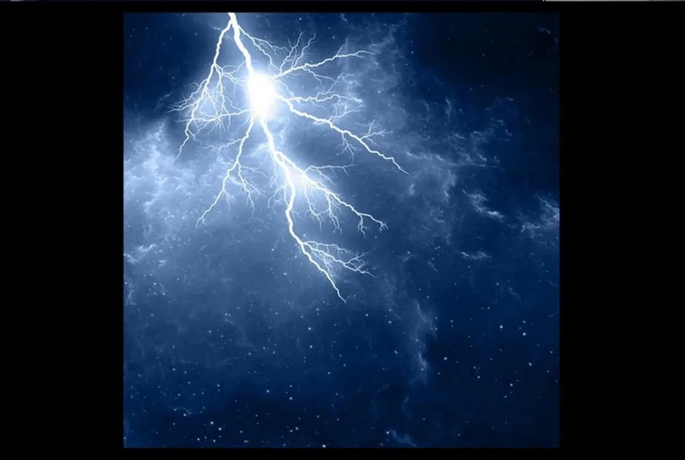 Пользовательские 3d фотообои потолочные Настенные обои гроза мечта ночное небо