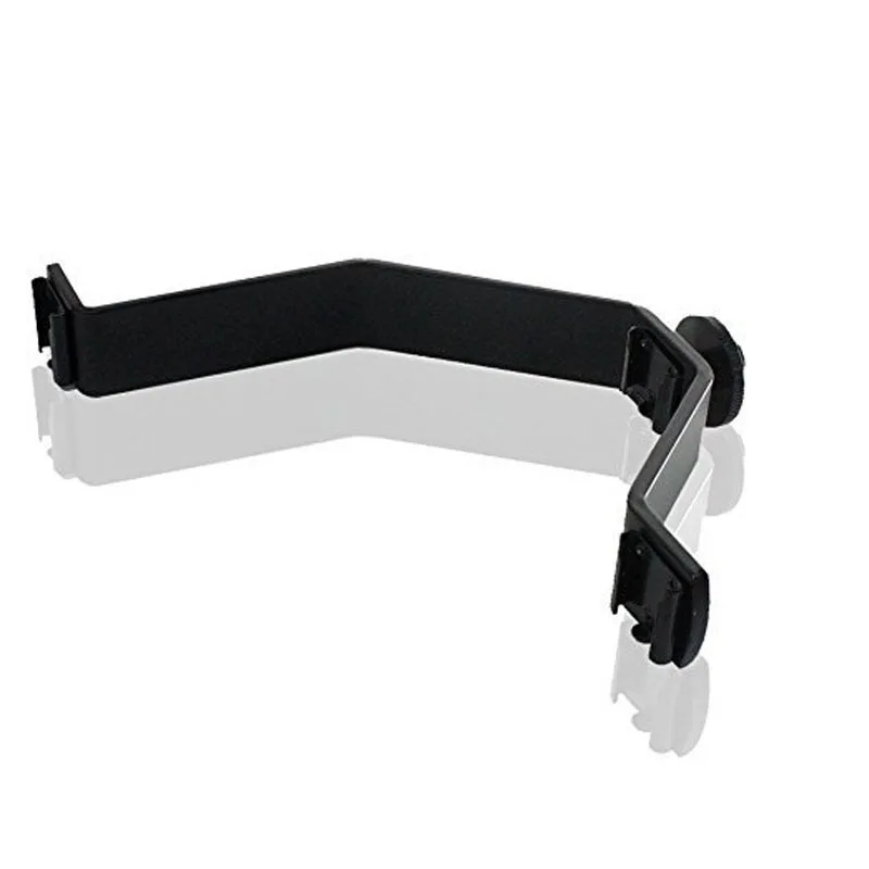 Triple Hot Shoe V Mount Flash Bracket for Video Lights Microphones or Monitors on Cameras and Camcorders | Электроника