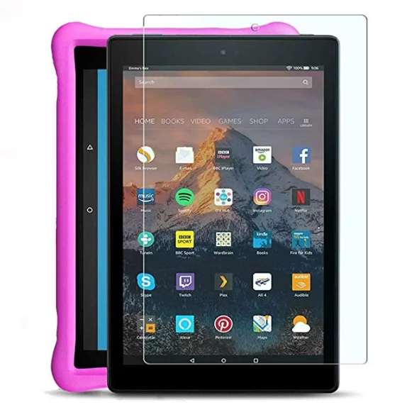 Высококачественная защитная пленка из закаленного стекла для Amazon Fire HD10 10 дюймов HD8 8 дюймов HD7 Kids Edition, Защитная пленка для планшета