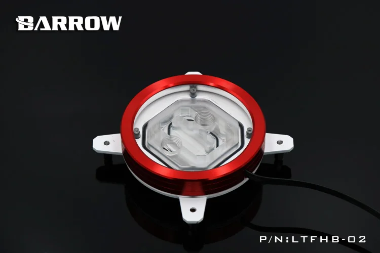 Блок водяного охлаждения процессора Barrow LTFHB 02N RGB для Intel 115x|cpu block|water cooling cpu blockwater |
