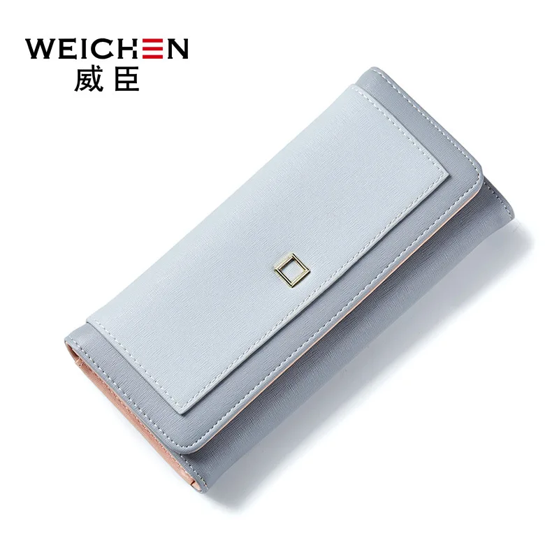 Новый Модный женский кошелек длинный корейский Повседневный фирменный