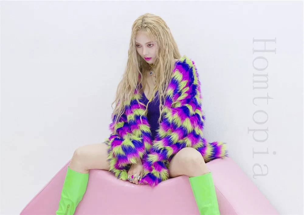 Цвет: желтый Постеры Hyuna губы и хип-хоп печатает HD Глянцевая Бумага домашнее украшение домашний арт бренд - Цвет: Цвет: желтый