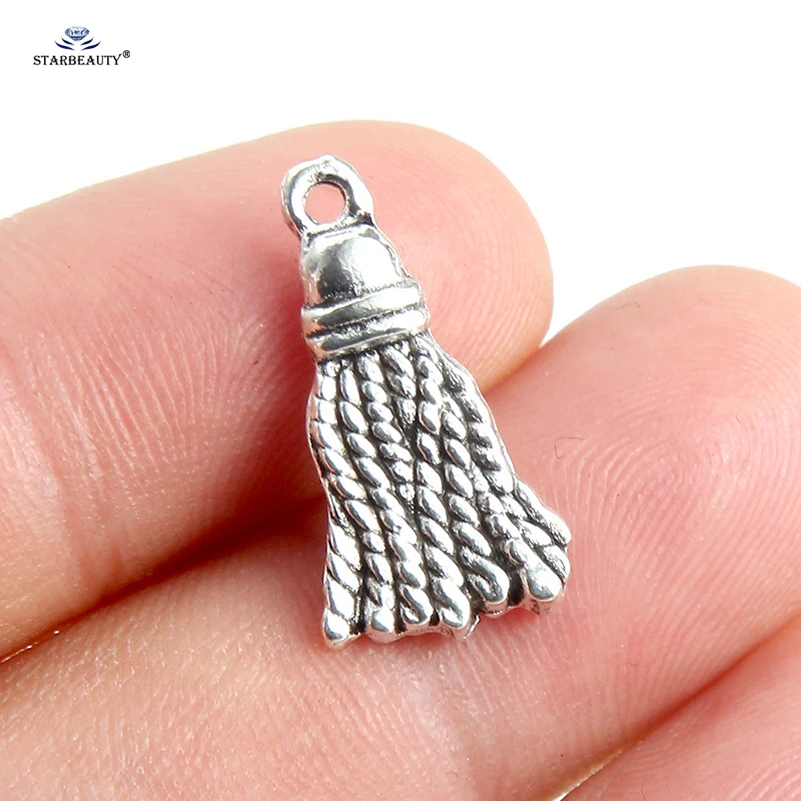 

Starbeauty 10pcs Badminton Tassel Fashion Jewelry Making Accessories Necklace Component Body Jewelry Findings Ear Piercing Parts