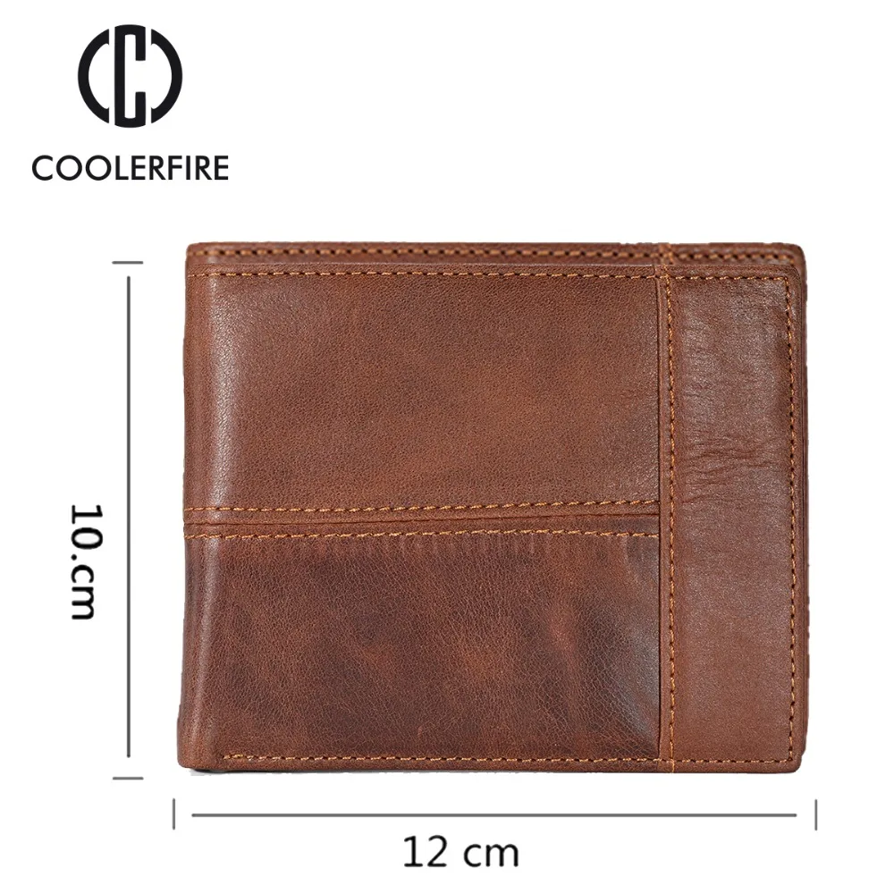 Кошелек для мужчин мужские бумажники из натуральной кожи тонкий мужской