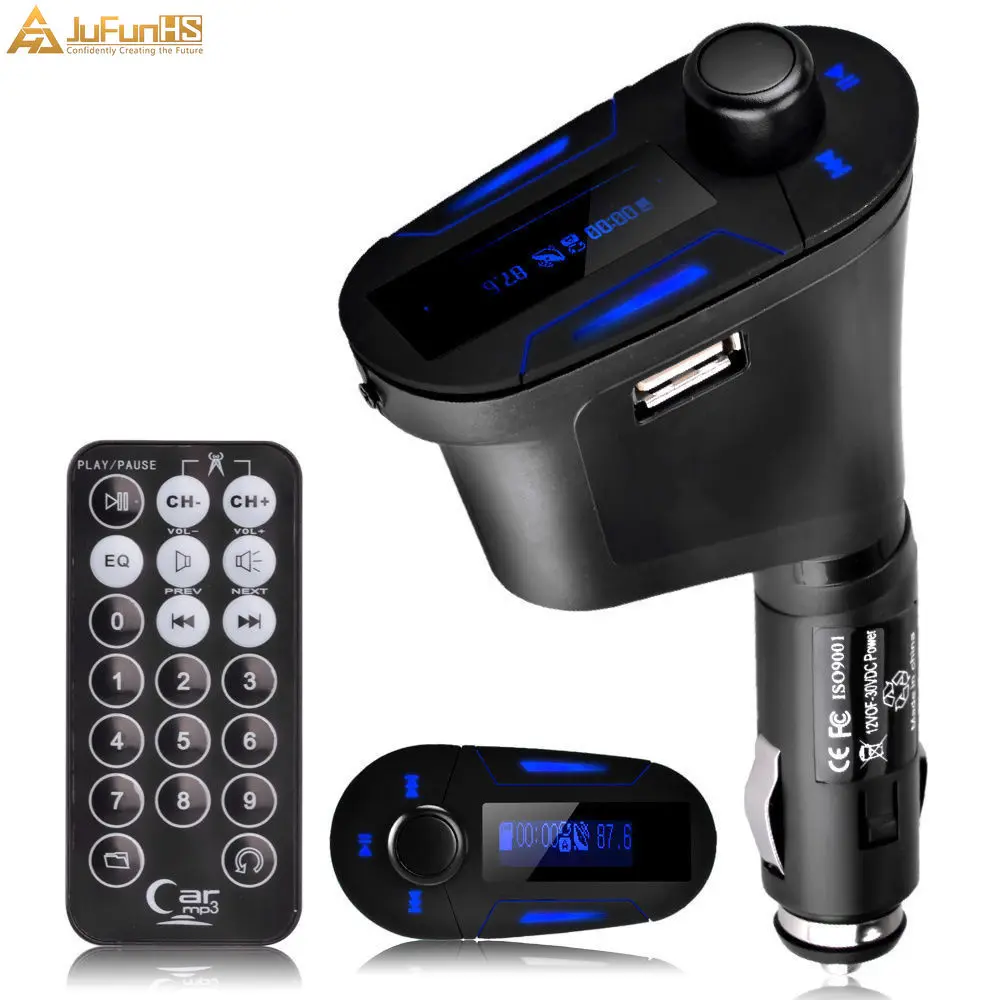 

FM Transmitter Hands free Bluetooth Wireless MP3 Player Modulator Car Kit 3.5mm Aux USB Charger Accessories FM Transmissor