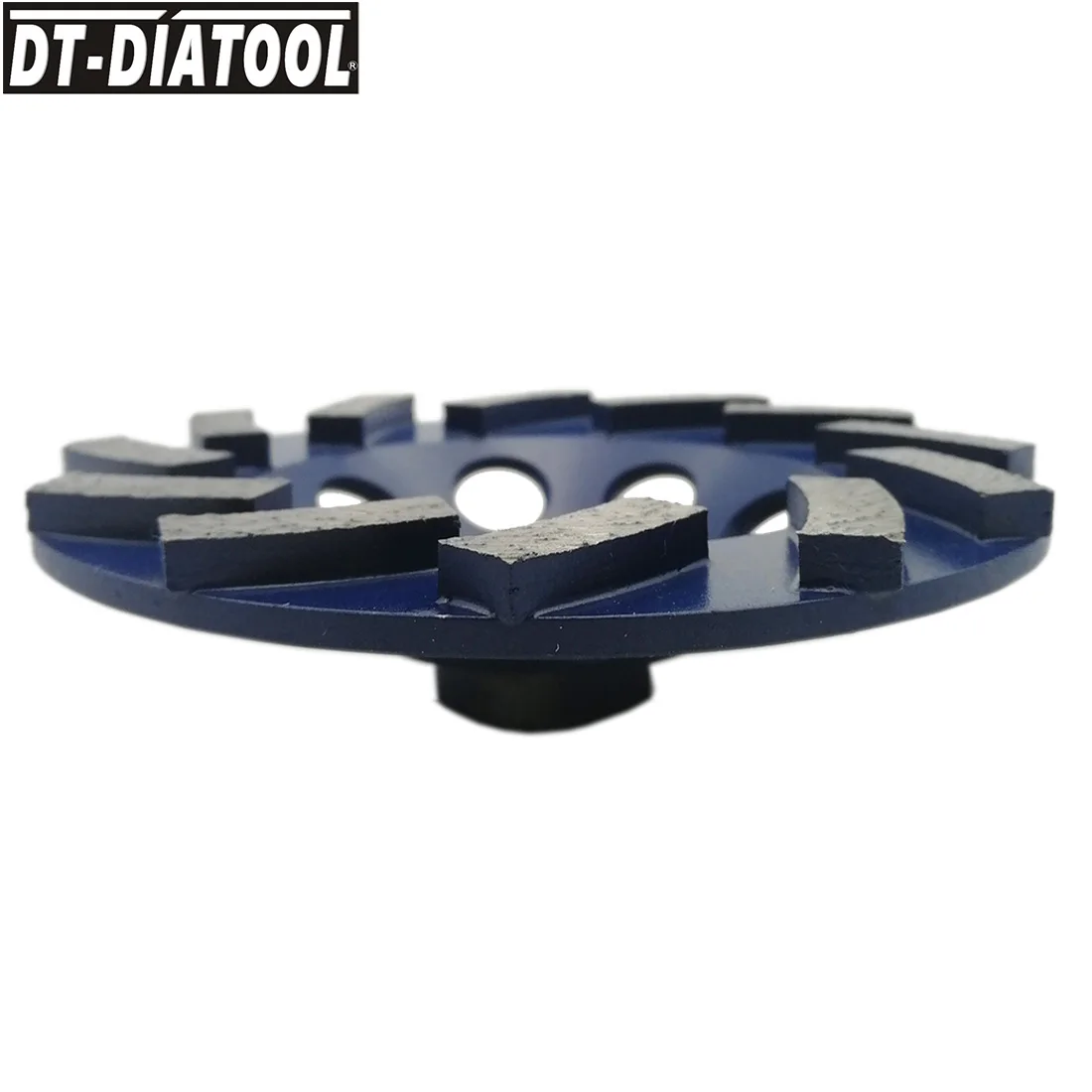 DT-DIATOOL 1 шт. диаметр 100/115/125/180 мм Алмазный Сегментированная турбина Cup шлифовальные круги для бетона Гранит с M14 или 5/8-11 нить