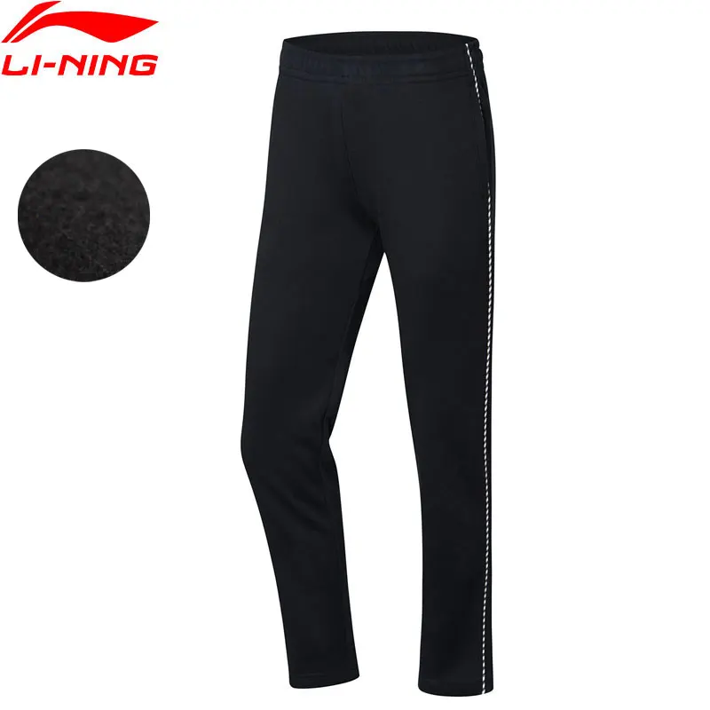 Женские баскетбольные спортивные брюки Li Ning флисовые теплые из 66% полиэстера и 34%