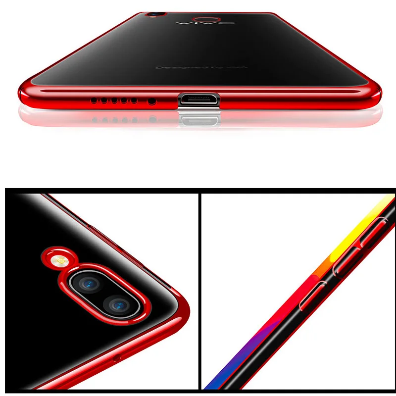 Модный жесткий силиконовый чехол с цветочным рисунком для Vivo Nex S Screen fingerprint phone case