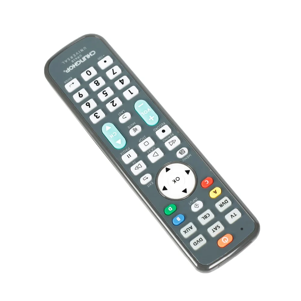 Универсальный пульт дистанционного управления для Chunghop UR618 TV VCR SAT CBL DVD AUX DVR|Пульты